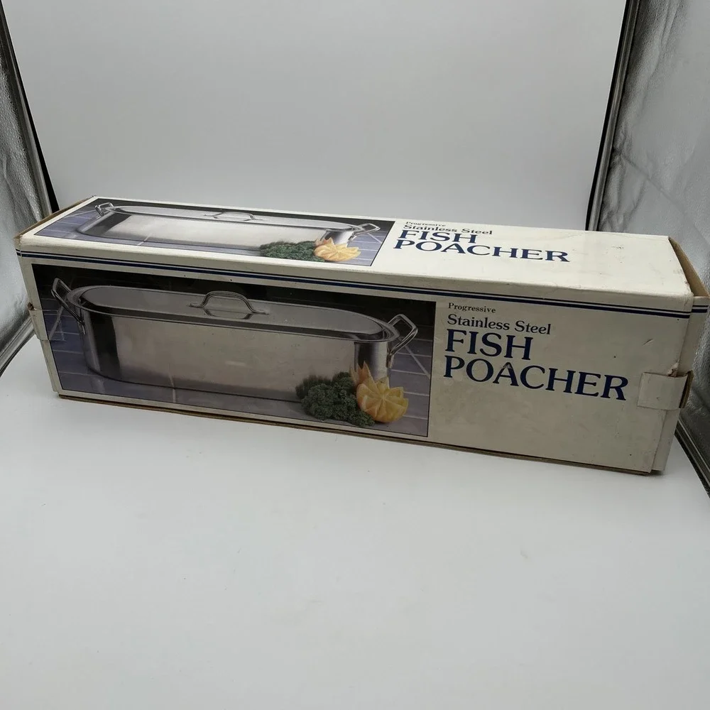 STAINLESS STEEL FISH POACHER 18